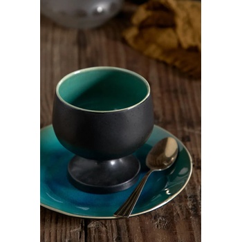 COSTA NOVA Комплект купички Costa Nova Riviera Footed 550 ml (6 броя) (VED121.AZU.SET6)