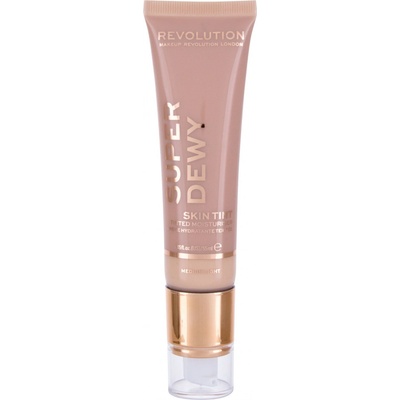 Makeup Revolution London Superdewy Skin Tint tónovací hydratační krém Medium Light 55 ml
