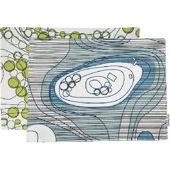 Born in Sweden Подложка за чинии Sweden from Above Archipelago & Forest двустранна 35 x 45 см (7340195)