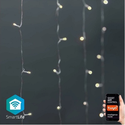 Smart LED vianočný reťaz NEDIS WIFILXC02W200 3m WiFi Tuya