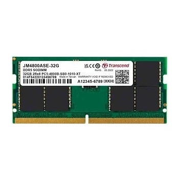Transcend DDR5 32GB 4800MHz CL40 JM4800ASE-32G