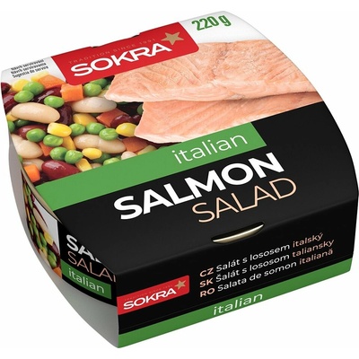Sokra Taliansky šalát s lososom 220 g