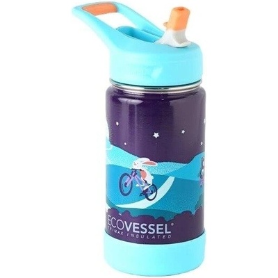 Eco Vessel Detská termofľaša FROST so sklápacím sosákom Bunny Hop 350 ml
