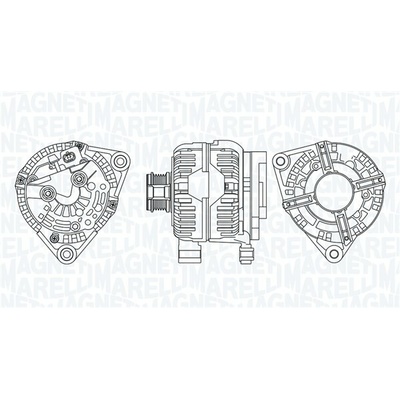 Alternátor MAGNETI MARELLI 063730848010