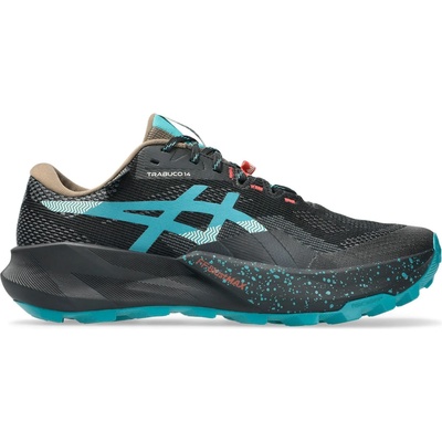 ASICS Мъжки маратонки Asics Trabuco 14 GTX Trail running shoes - Black / Misty Pine - размер 41, 5 (EU) (023-2702-0215)