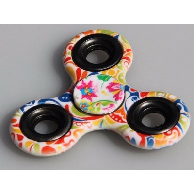 FIDGET SPINNER ANTISTRESOVÁ HRAČKA Květovaná