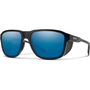 SMITH Алпийски очила Smith Embark Polarized Mirror S3 Glacier glasses - Matte Black / CP Blue Mirror - размер One Size (205-7399-0111)