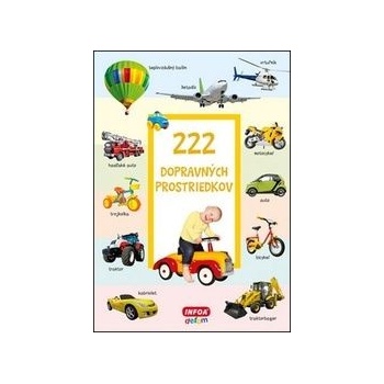 222 dopravných prostredkov