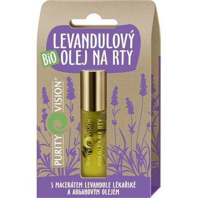 Purity Vision Bio Levandulový olej na rty 10 ml