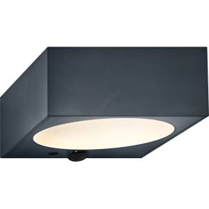 OSRAM - LED соларно стенно осветително тяло ENDURA STYLE LED/10, 7W/4, 2V 2000 mAh IP65 антрацит (P227605)
