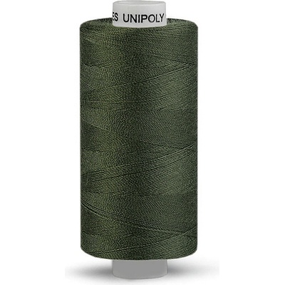 Polyesterové nitě Unipoly návin 500 m Varianta: 688 zelená khaki, Balení: 10 ks