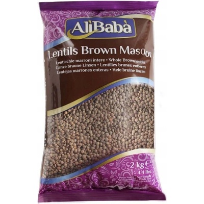 Alibaba Hnedá šošovica Brown Lentils 2 kg