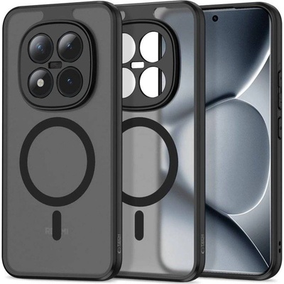 Tech-Protect Magsafe Калъф за Xiaomi Poco M8 Pro, Tech-Protect MagMat Case, Черен (5906302353002)
