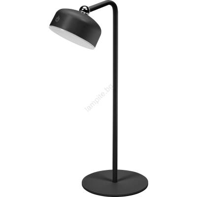 OSRAM - Димируема презареждаема настолна лампа 3 в 1 DECOR HELPER LED/1, 8W/5V черна (P227820)