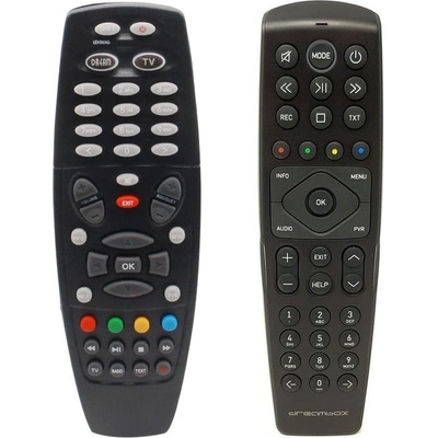 съвместим DREAMBOX RC20IR DM7020 HD, DM8000, DM800se, DM500 HD, DM820, UHD/ONE/TWO - заместител дистанционно управление (RC20IR DM7020 HD, DM8000, DM800se, DM500 HD, DM820, UHD/ONE/TWO)