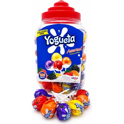 Trebor sweets s.r.o. Jogurtové lízatko Yogueta 1800 g