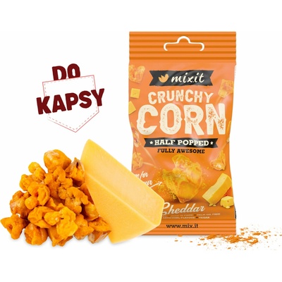 Mixit Crunchy corn do kapsy Cheddar 40 g – Sleviste.cz
