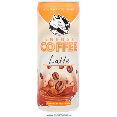 Energetický Hell Energy Latte 0,25L