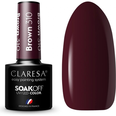 Claresa Gél lak BROWN 310 5 g