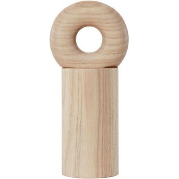 OYOY Hoop Мелничка за сол или черен пипер, 16, 5 см, естествен ясен (L10100)