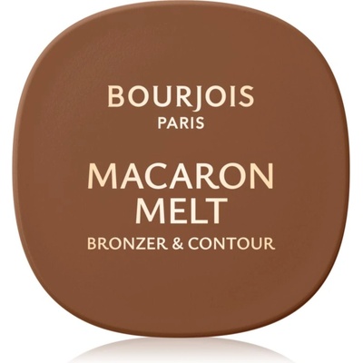 Bourjois Macaron Melt Bronzer & Contour бронзант и контурна пудра 2 в 1 цвят 03 Caramel Macchiato 5 гр