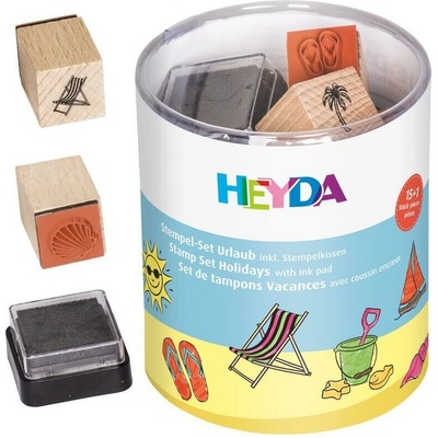 HEYDA Sada razítek Dovolená