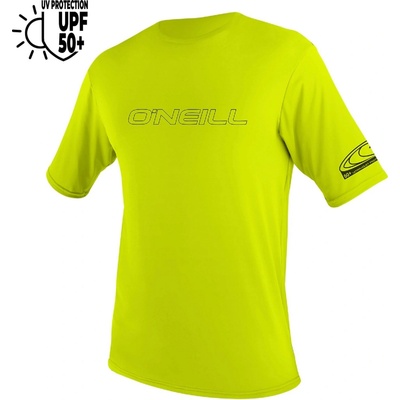 O'Neill Youth Basic Skins S/S Sun Shirt lime