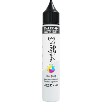 Daler-Rowney System3 АКРИЛНА боя Silver Imitation 29, 5 ml 1 бр (139029702)