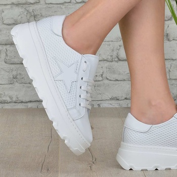 Image 1 of Tinti Shoes Дамски кецове Star white