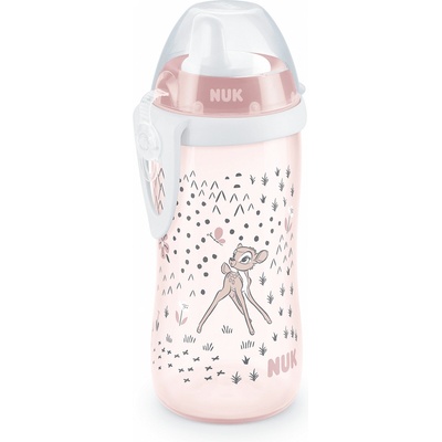 Nuk Kiddy Cup 300мл, с твърд накрайник, 12+мес. BAMBI (10255649)
