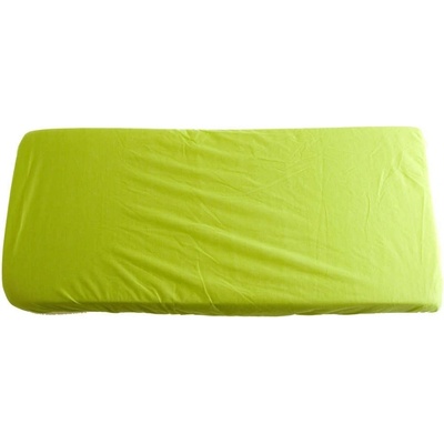 Kaarsgaren 2v1 zelené prostěradlo a chránič matrace 100x200