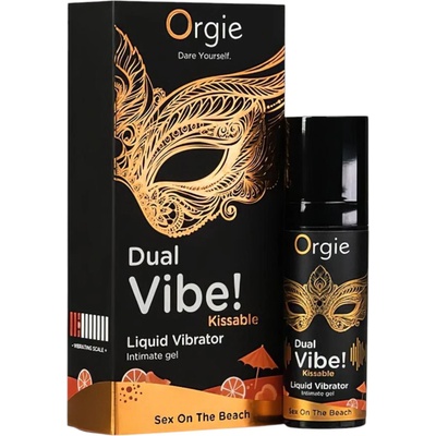 Orgia Orgie Dual Vibe - унисекс течен вибратор - Секс на плажа (15ml)