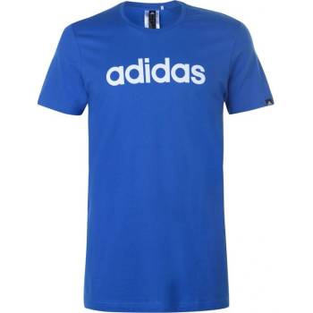 adidas pánské tričko Linear Logo Modrá