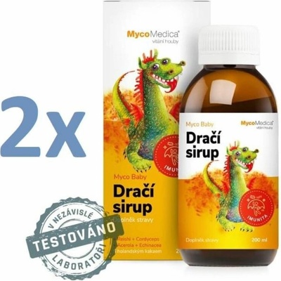 MycoMedica MycoBaby dračí sirup 2 x 200 ml