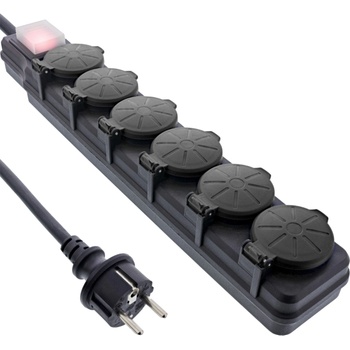 m_Rittal InLine 16496O разклонител 3 м 6 Изход(и) за променлив ток Черен