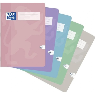 Oxford Sešit A4 444 Touch PASTEL linkovaný mix