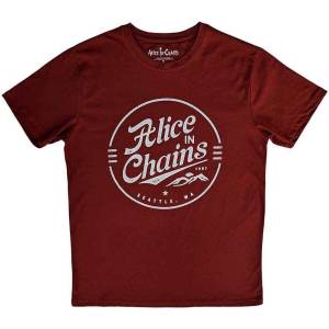 Alice In Chains Circle Emblem Red M Риза (AICTS13MR02)