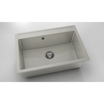 Image 1 of FAT Мивка Vanguard 231, Polymer marble, 11 Сив гранит, с включен сифон