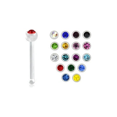 Piercingate piercing do nosu PNO00277 ametyst