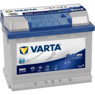 VARTA N60 Blue Dynamic EFB 60Ah 640A right+ (560500064)