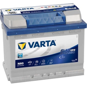 VARTA N60 Blue Dynamic EFB 60Ah 640A right+ (560500064)