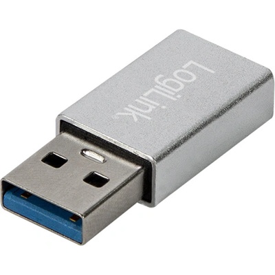 LogiLink Адаптер LogiLink USB 3.2 Gen1 Type-C, USB-A/M-USB-C/F, сребърен (AU0056)