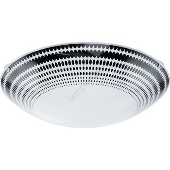 EGLO 95291 - LED таванен плафон MAGITTA LED/16W/230V Ø 31, 5 см, черен/бял (EG95291)