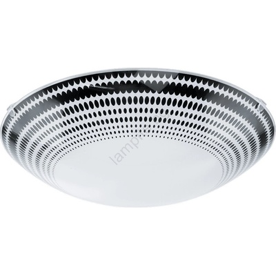 EGLO 95291 - LED таванен плафон MAGITTA LED/16W/230V Ø 31, 5 см, черен/бял (EG95291)