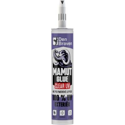 Den Braven Lepidlo MAMUT GLUE 290ml CLEAR UV TRA