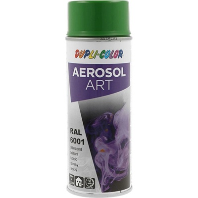 Dupli-Color Lak ve spreji AEROSOL ART 400 ml, (6001) smaragdová zelená