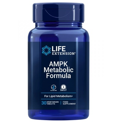 Life Extension AMPK Metabolic Formula, метаболитен активатор, 30 таблетки, ЕС