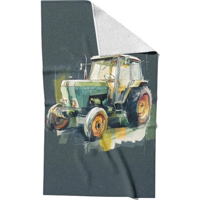 Takoy rýchloschnúci uterák 50 x 90 cm čarovný traktor