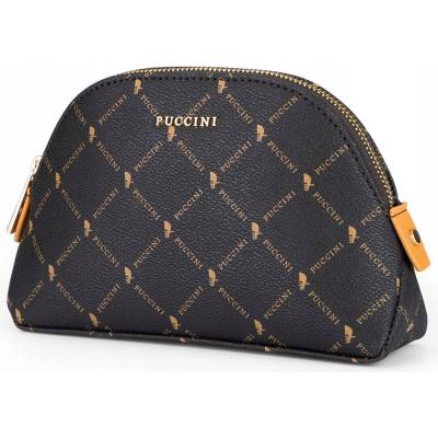 Puccini kosmetická taštička QLXP0044-2 hnědá