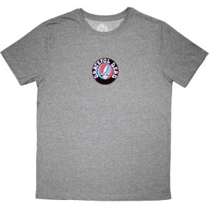 The Grateful Dead Mini Steal Your Face Logo Grey M Риза (GRATETS45MG02)
